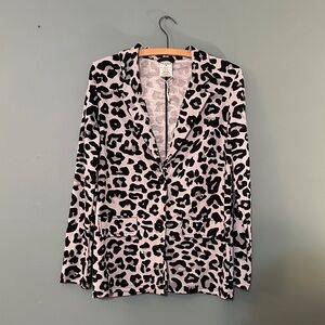 Serra Gray and Black Patterned Cardigan